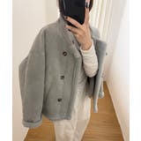 ムートンボアジャケット フェイクムートン ボアジャケット | COCOMOMO | 詳細画像5 