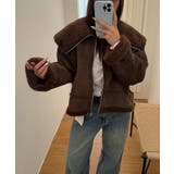 ビッグカラームートンジャケット フェイクムートン ボアジャケット | COCOMOMO | 詳細画像20 