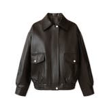 フェイクレザージャケット アウター ブルゾン | COCOMOMO | 詳細画像24 