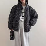 ドットボアジャケット ボアジャケット ブルゾン | COCOMOMO | 詳細画像12 