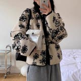 リバーシブルボアブルゾン ボアジャケット アウター | COCOMOMO | 詳細画像6 