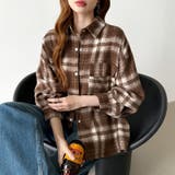 チェックシャツ ネルシャツ オーバーサイズ | COCOMOMO | 詳細画像12