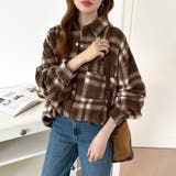 チェックシャツ ネルシャツ オーバーサイズ | COCOMOMO | 詳細画像18