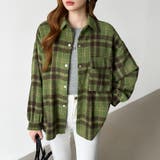 チェックシャツ ネルシャツ オーバーサイズ | COCOMOMO | 詳細画像19