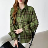 チェックシャツ ネルシャツ オーバーサイズ | COCOMOMO | 詳細画像26