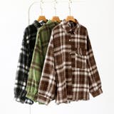 チェックシャツ ネルシャツ オーバーサイズ | COCOMOMO | 詳細画像27