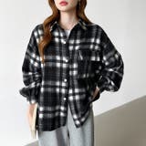 チェックシャツ ネルシャツ オーバーサイズ | COCOMOMO | 詳細画像4