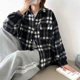 チェックシャツ ネルシャツ オーバーサイズ | COCOMOMO | 詳細画像9