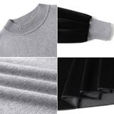 ベロアワンピース ドッキングワンピース オフィスカジュアル | COCOMOMO | 詳細画像21 