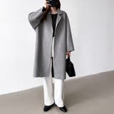 大人きれいめコート ウールコート ロングコート | COCOMOMO | 詳細画像14 