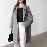 大人きれいめコート ウールコート ロングコート | COCOMOMO | 詳細画像16 