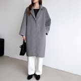 大人きれいめコート ウールコート ロングコート | COCOMOMO | 詳細画像19 