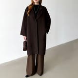 大人きれいめコート ウールコート ロングコート | COCOMOMO | 詳細画像2 