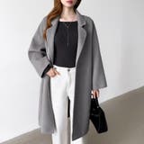 大人きれいめコート ウールコート ロングコート | COCOMOMO | 詳細画像22 