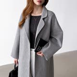 大人きれいめコート ウールコート ロングコート | COCOMOMO | 詳細画像24 