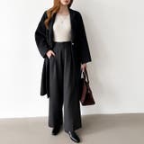 大人きれいめコート ウールコート ロングコート | COCOMOMO | 詳細画像30 