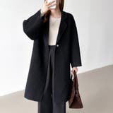 大人きれいめコート ウールコート ロングコート | COCOMOMO | 詳細画像34 