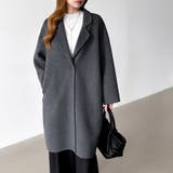 大人きれいめコート ウールコート ロングコート | COCOMOMO | 詳細画像44 