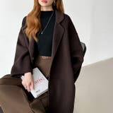大人きれいめコート ウールコート ロングコート | COCOMOMO | 詳細画像7 