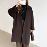 大人きれいめコート ウールコート ロングコート | COCOMOMO | 詳細画像9 