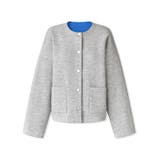 裏配色カーディガン 配色カーディガン ニットカーディガン | COCOMOMO | 詳細画像52 