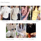 チラ見えレースで上品に。レースニット レイヤード風 ニット | COCOMOMO | 詳細画像23