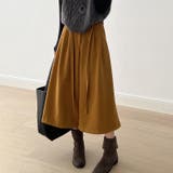 ガウチョパンツ ワイドパンツ ワイドクロップドパンツ | COCOMOMO | 詳細画像2 