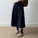 ガウチョパンツ ワイドパンツ ワイドクロップドパンツ | COCOMOMO | 詳細画像20 