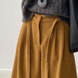 ガウチョパンツ ワイドパンツ ワイドクロップドパンツ | COCOMOMO | 詳細画像3 