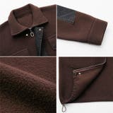 デニム切り替えブルゾン デニムドッキング ブルゾン | COCOMOMO | 詳細画像26