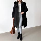 ファー付き中綿ロングコート ロングコート 中綿コート | COCOMOMO | 詳細画像2 