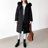 ファー付き中綿ロングコート ロングコート 中綿コート | COCOMOMO | 詳細画像3 
