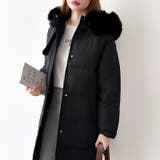 ファー付き中綿ロングコート ロングコート 中綿コート | COCOMOMO | 詳細画像10 