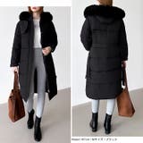 ファー付き中綿ロングコート ロングコート 中綿コート | COCOMOMO | 詳細画像11 