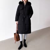 ファー付き中綿ロングコート ロングコート 中綿コート | COCOMOMO | 詳細画像12 