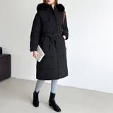 ファー付き中綿ロングコート ロングコート 中綿コート | COCOMOMO | 詳細画像17 