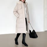 ファー付き中綿ロングコート ロングコート 中綿コート | COCOMOMO | 詳細画像19 