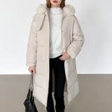 ファー付き中綿ロングコート ロングコート 中綿コート | COCOMOMO | 詳細画像20 