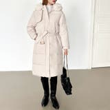 ファー付き中綿ロングコート ロングコート 中綿コート | COCOMOMO | 詳細画像22 