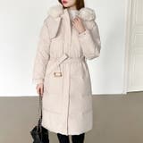 ファー付き中綿ロングコート ロングコート 中綿コート | COCOMOMO | 詳細画像23 