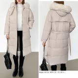 ファー付き中綿ロングコート ロングコート 中綿コート | COCOMOMO | 詳細画像24 