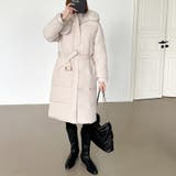 ファー付き中綿ロングコート ロングコート 中綿コート | COCOMOMO | 詳細画像25 