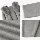 ファー付きコート ロングコート ファーコート | COCOMOMO | 詳細画像16 