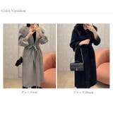 ファー付きコート ロングコート ファーコート | COCOMOMO | 詳細画像18 