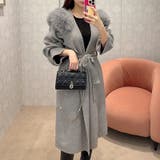 ファー付きコート ロングコート ファーコート | COCOMOMO | 詳細画像5 