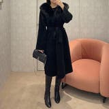 ファー付きコート ロングコート ファーコート | COCOMOMO | 詳細画像8 