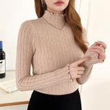 あったか裏シャギー 裏起毛 ハイネックニット | COCOMOMO | 詳細画像10