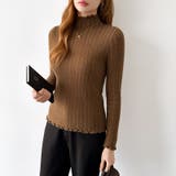 あったか裏シャギー 裏起毛 ハイネックニット | COCOMOMO | 詳細画像18