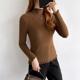 あったか裏シャギー 裏起毛 ハイネックニット | COCOMOMO | 詳細画像19