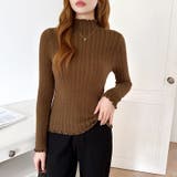 あったか裏シャギー 裏起毛 ハイネックニット | COCOMOMO | 詳細画像23